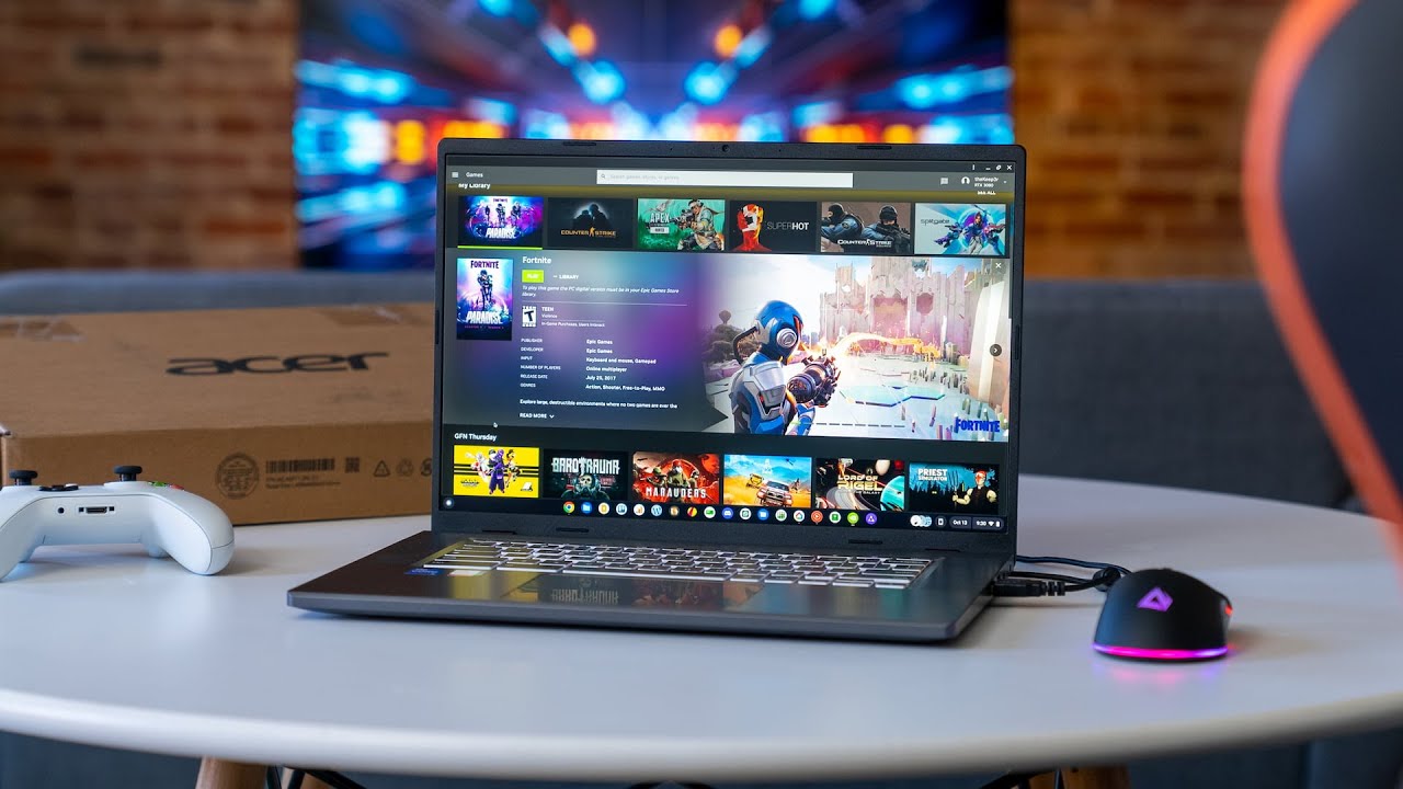 Acer Chromebook 516 Gaming Edition Unboxing & Impressions