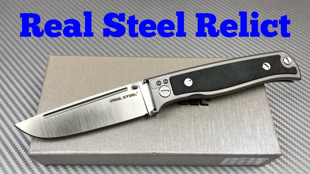 Real Steel Relict Knife  Ivan Braginets design  Paying homage to the traditional hunting knife !