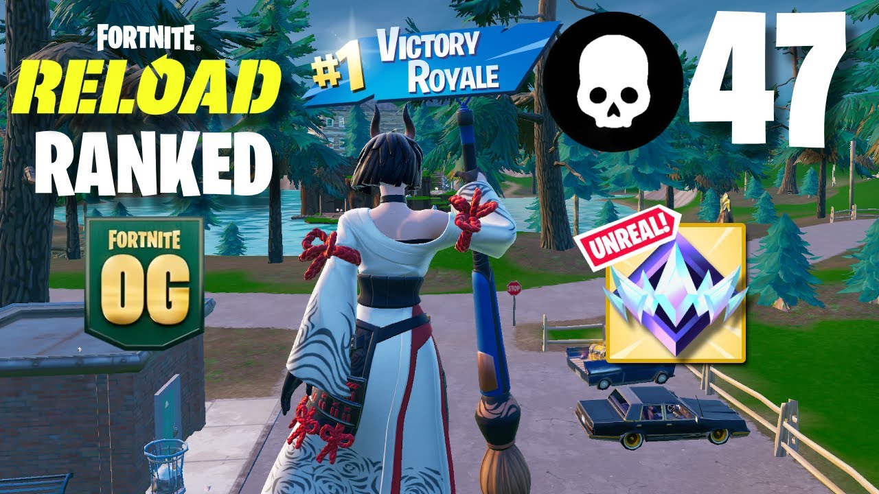 OG Fortnite Reload RANKED | High Kill Solo Zero Build Gameplay | Keyboard & Mouse