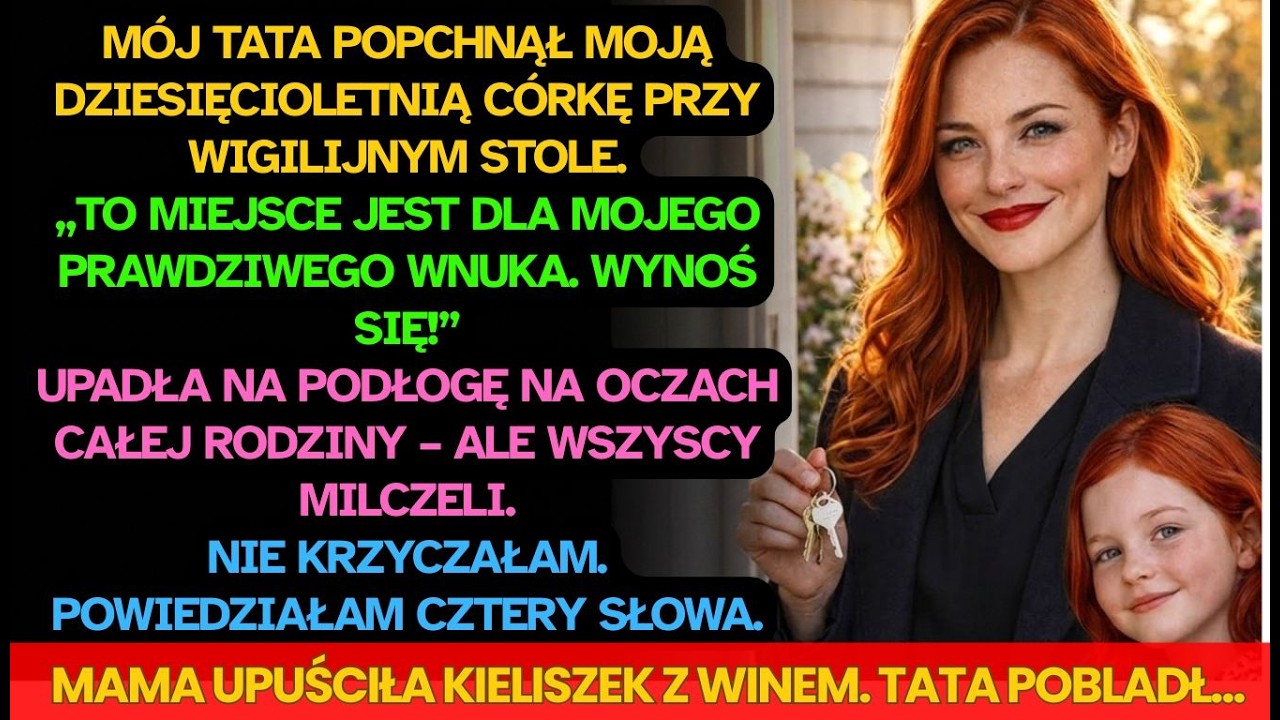 M&oacute;j ojciec odepchnął moją c&oacute;rkę i powiedział: &bdquo;To miejsce jest dla mojego prawdziwego wnuka&rdquo;.