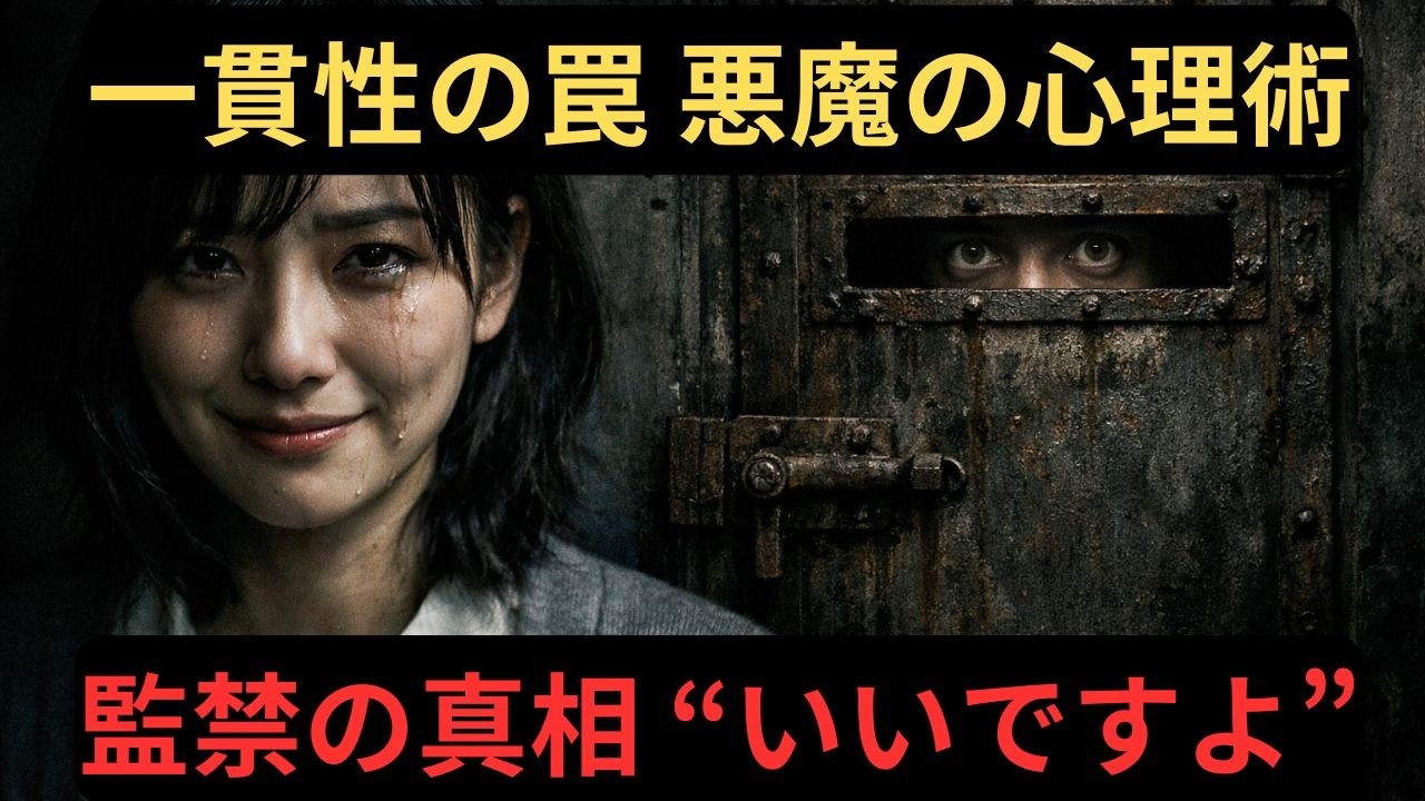9割がハマる悪魔の心理術「一貫性の罠」。善意で荷物を受け取った私が、隣人を地下に閉じ込めるまで。