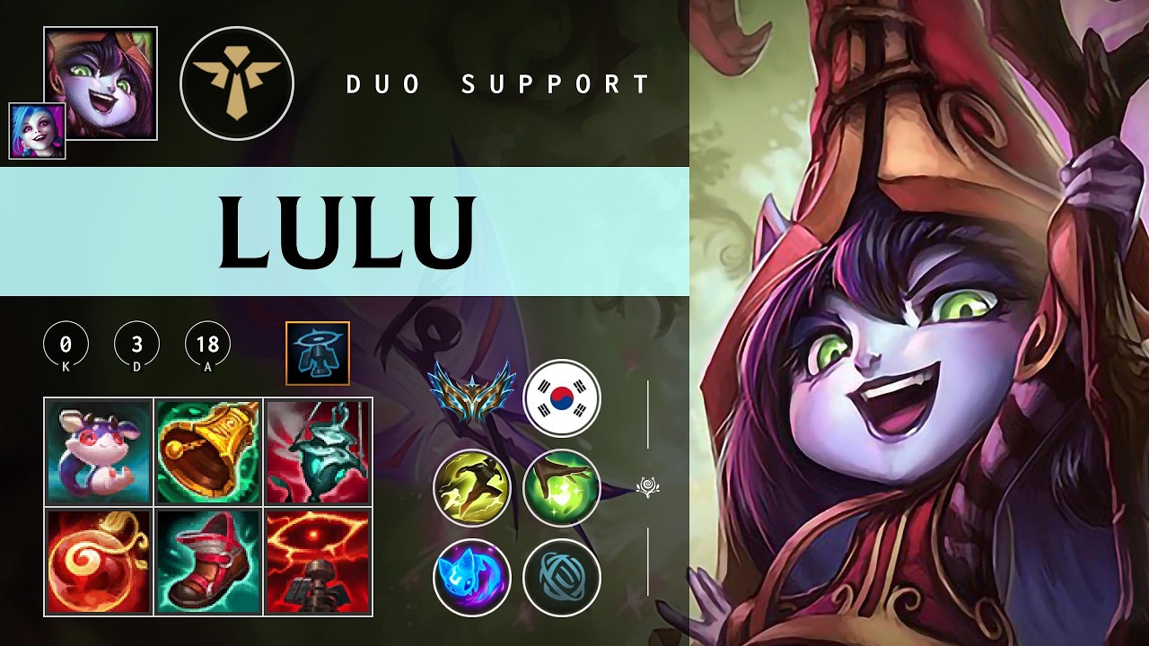 Lulu Support vs Amumu - KR Challenger Patch 26.05