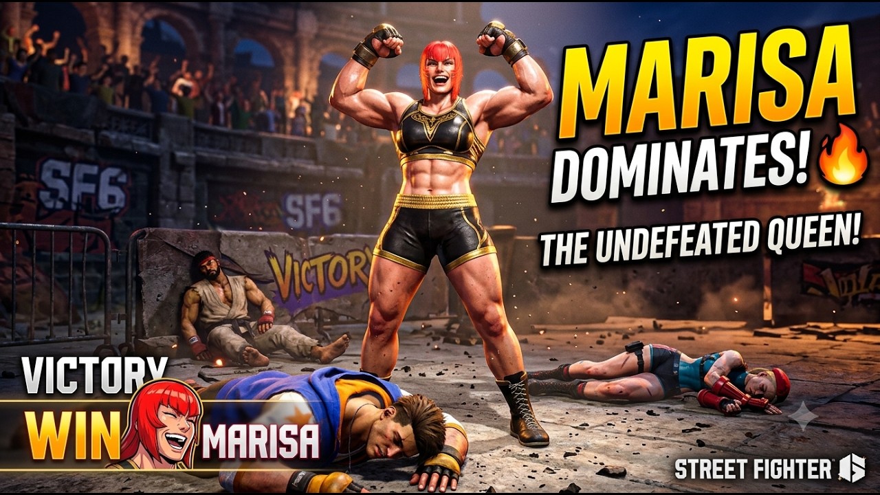Street Fighter 6 Прохожу сюжетку (Marisa) Часть 14