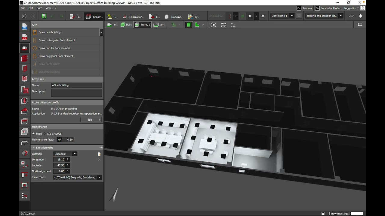 How to find and define the lighting parameters for you space and application