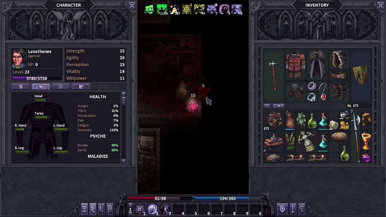 Stoneshard Lv.23地錘 修士寓所【下】