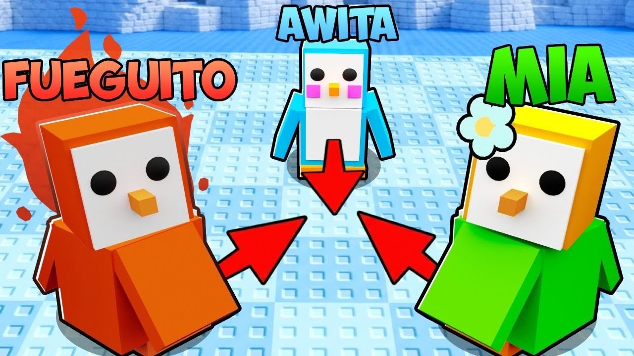Jugamos PENGUIN KNOCKOUT en Roblox!