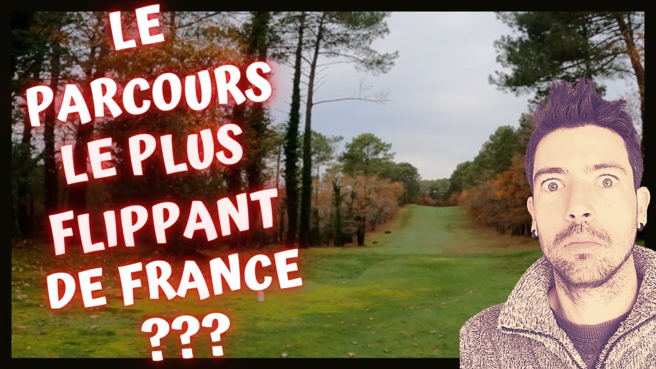VLOG GOLF : Biscarosse, le golf le plus étroit de france ? (aller)