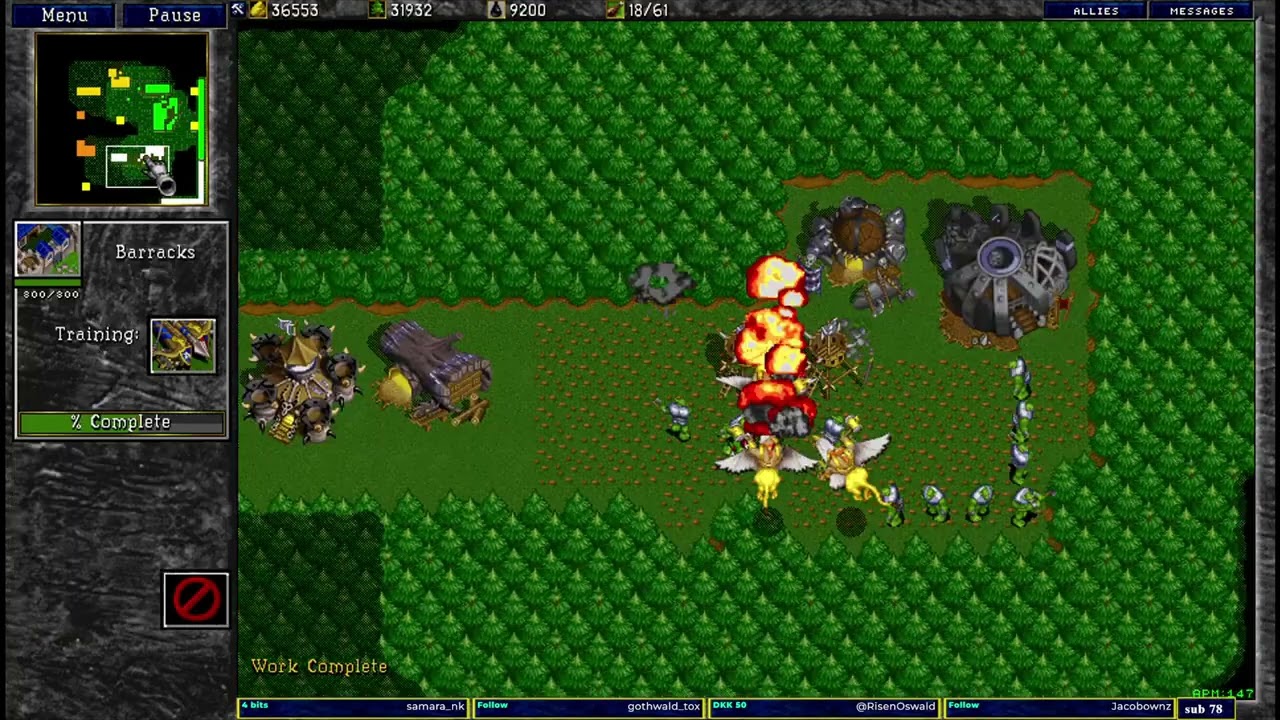 Warcraft 2 classic Chop Farms 2v2