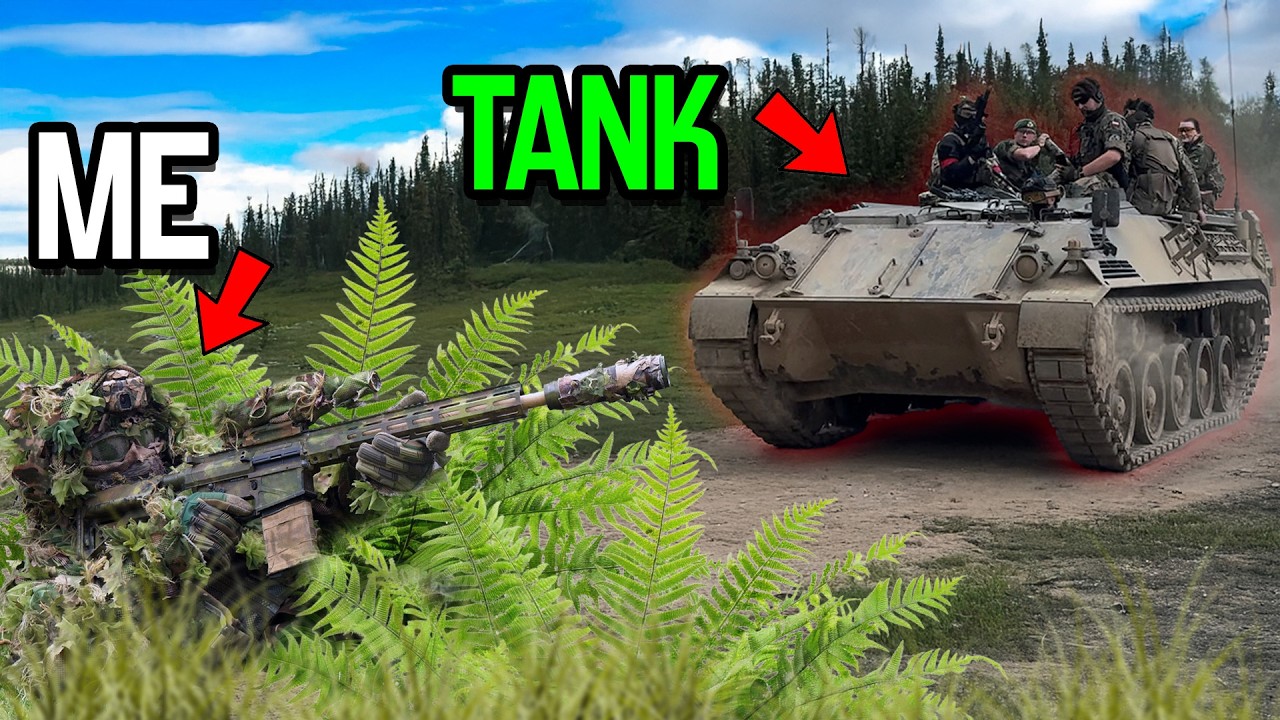 They Brought ARMOUR To an Airsoft Game!! (Ghillie DMR Sniper)