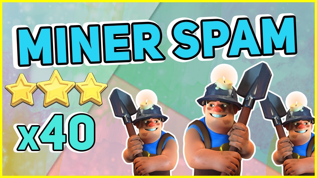 TH10 Easy spam attacks with Mass Miner | TH10 farming strategy | Clash of Clans