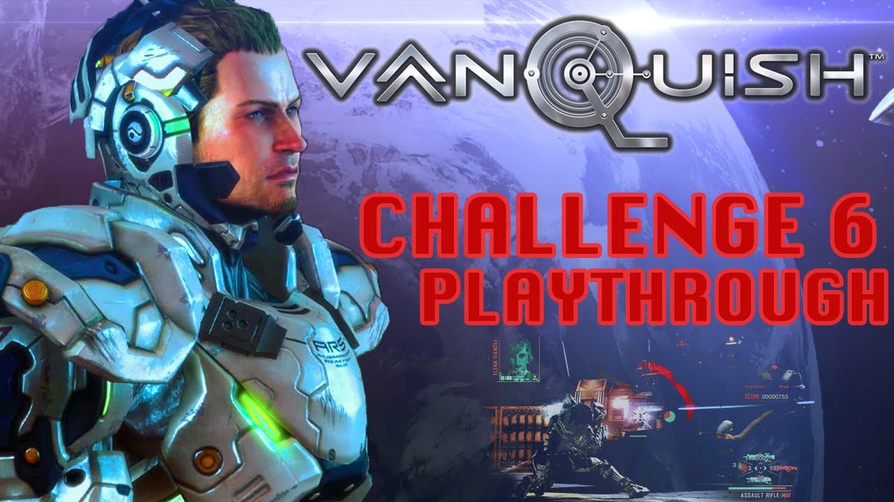 VANQUISH Remastered PS4 | Tactical Challenge 6 Playthrough | i9riser