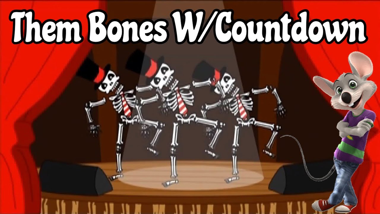 Chuck E. Cheese Them Bones W/Countdown