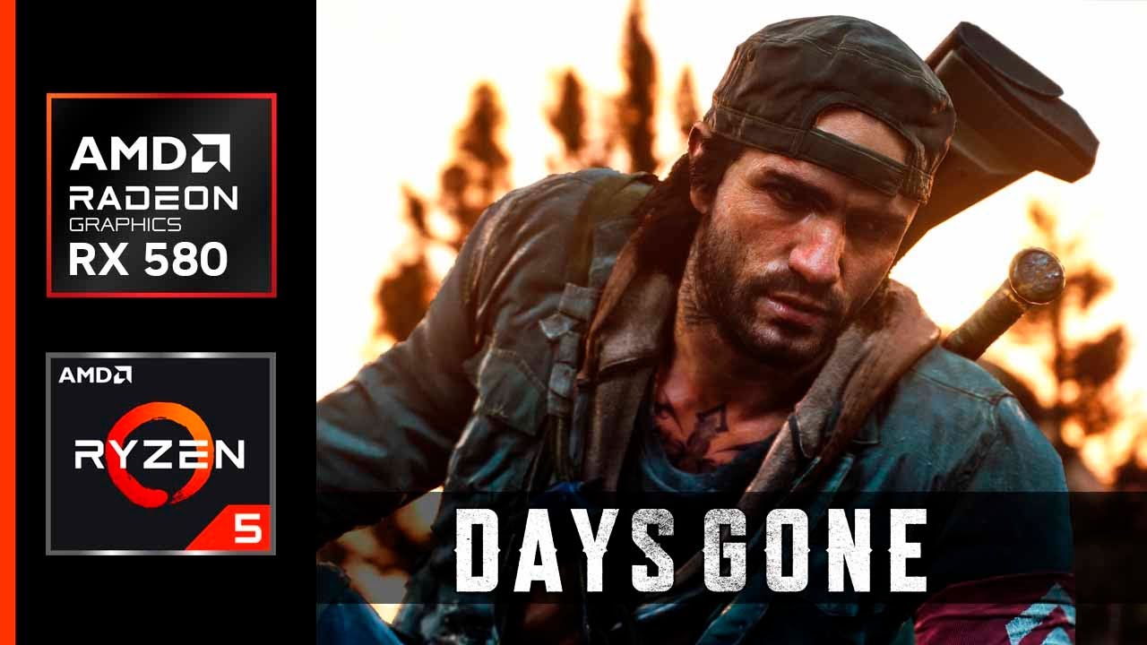 RX 580 8GB Tanka o Days Gone ? - Teste com Ryzen 5 5500 + 16gb Ram