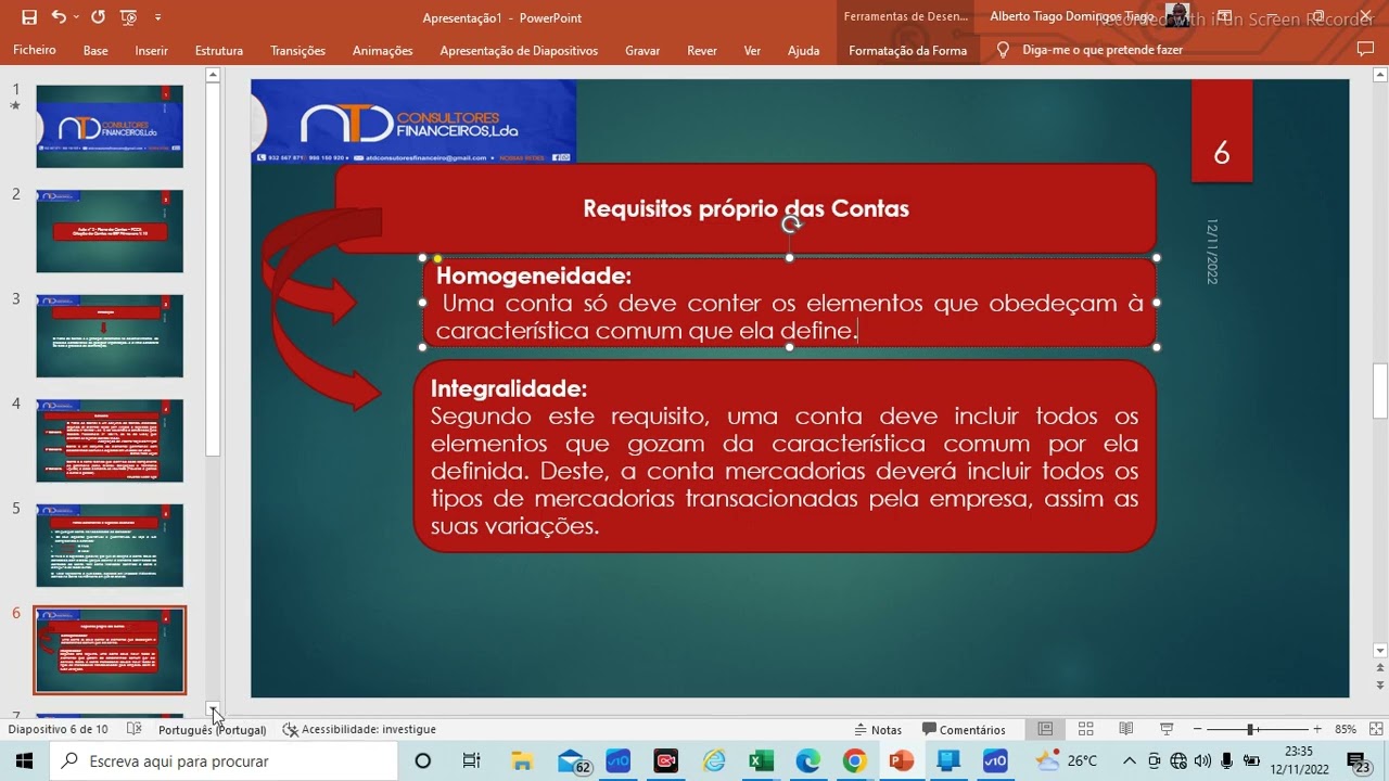 Aula nº 2 - Plano de Contas e Criação de Contas no ERP Primavera V.10