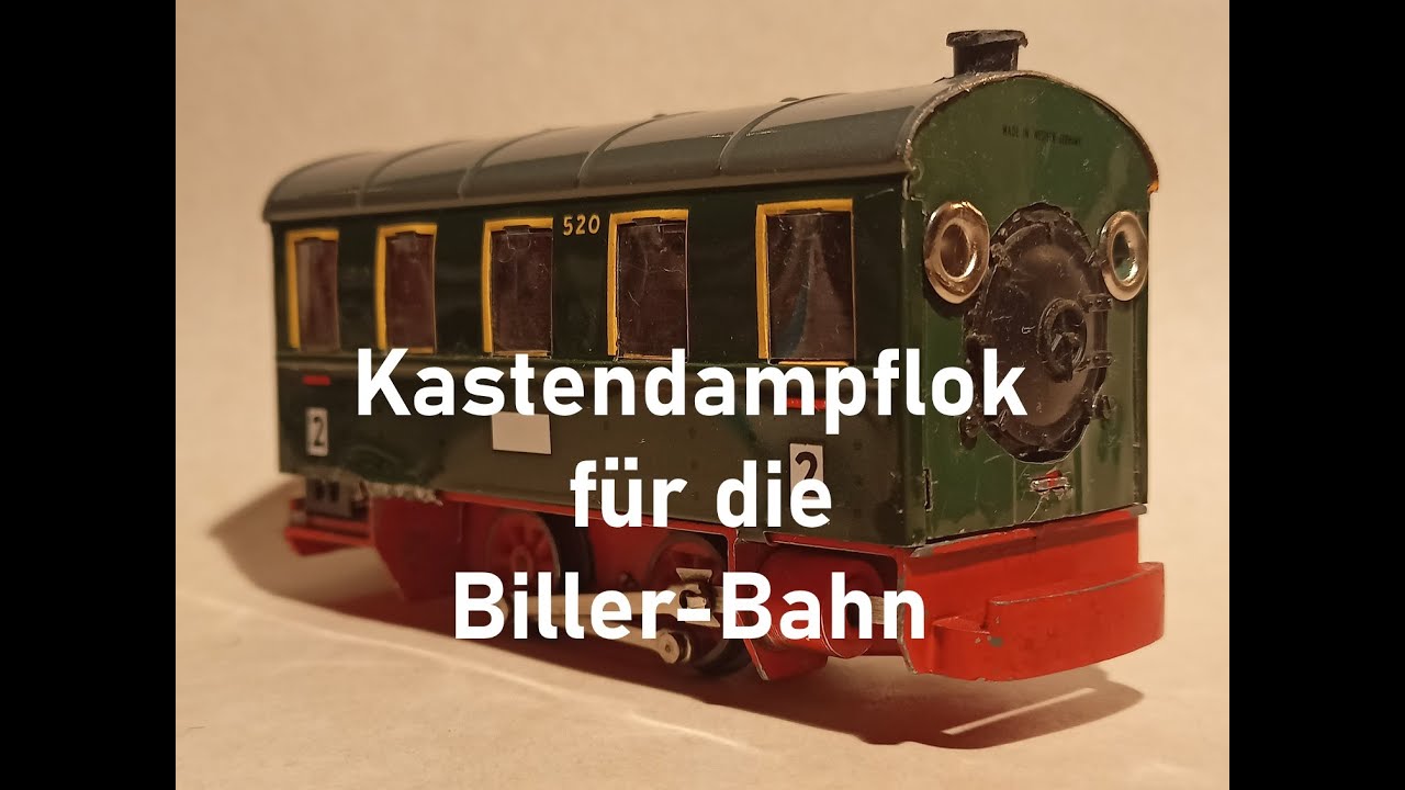 Biller-Bahn Kastendampflok