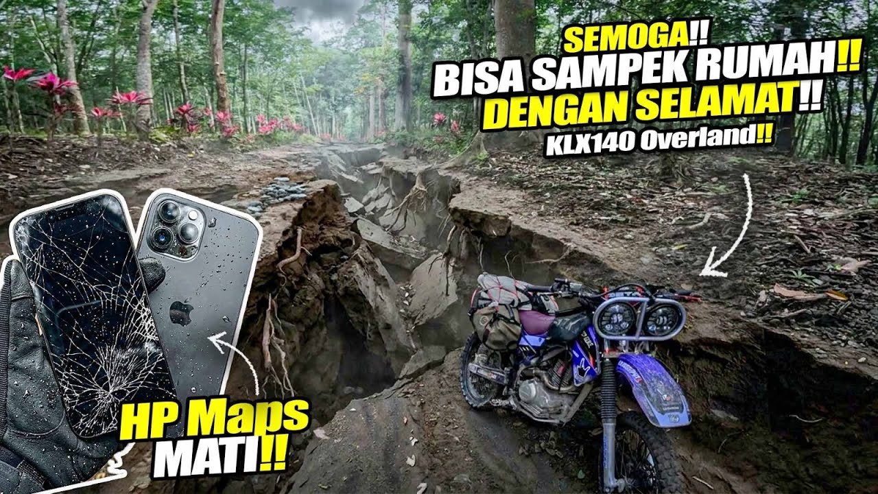 Fianmuh Muter2 Bingung Dikaki Gunung Kelud !! HP Mati, Pulang Tanpa Petunjuk Arah !! (Overland #2)
