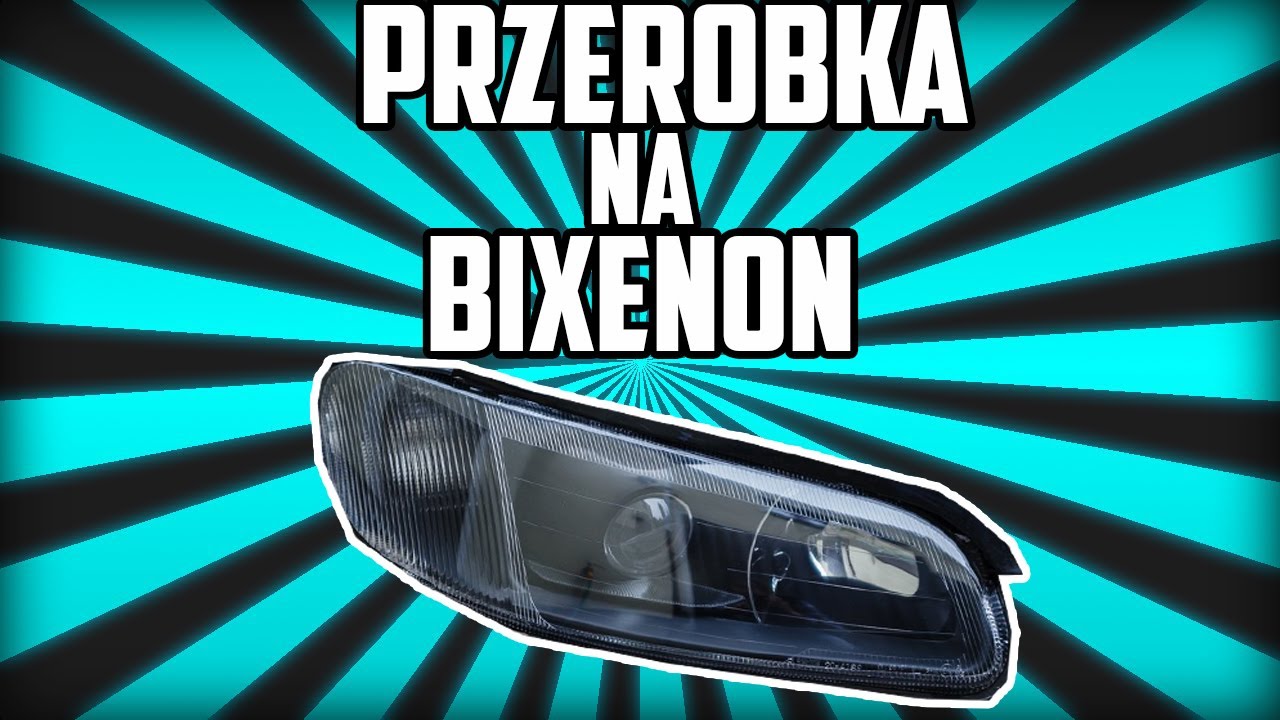 Przer&oacute;bka z Xenonu na BIXENON (Audi Q7) Opel Omega BFL