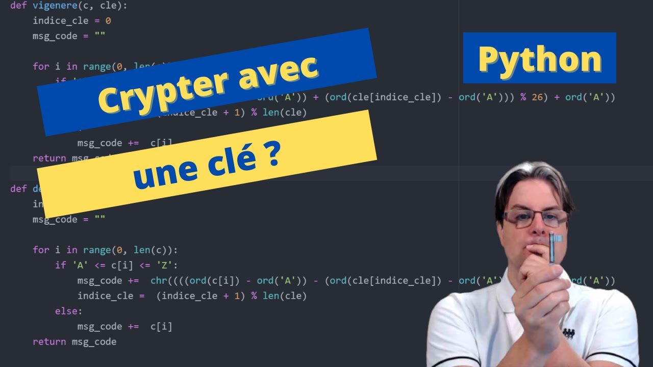 Cryptographie : Codage Vigenère