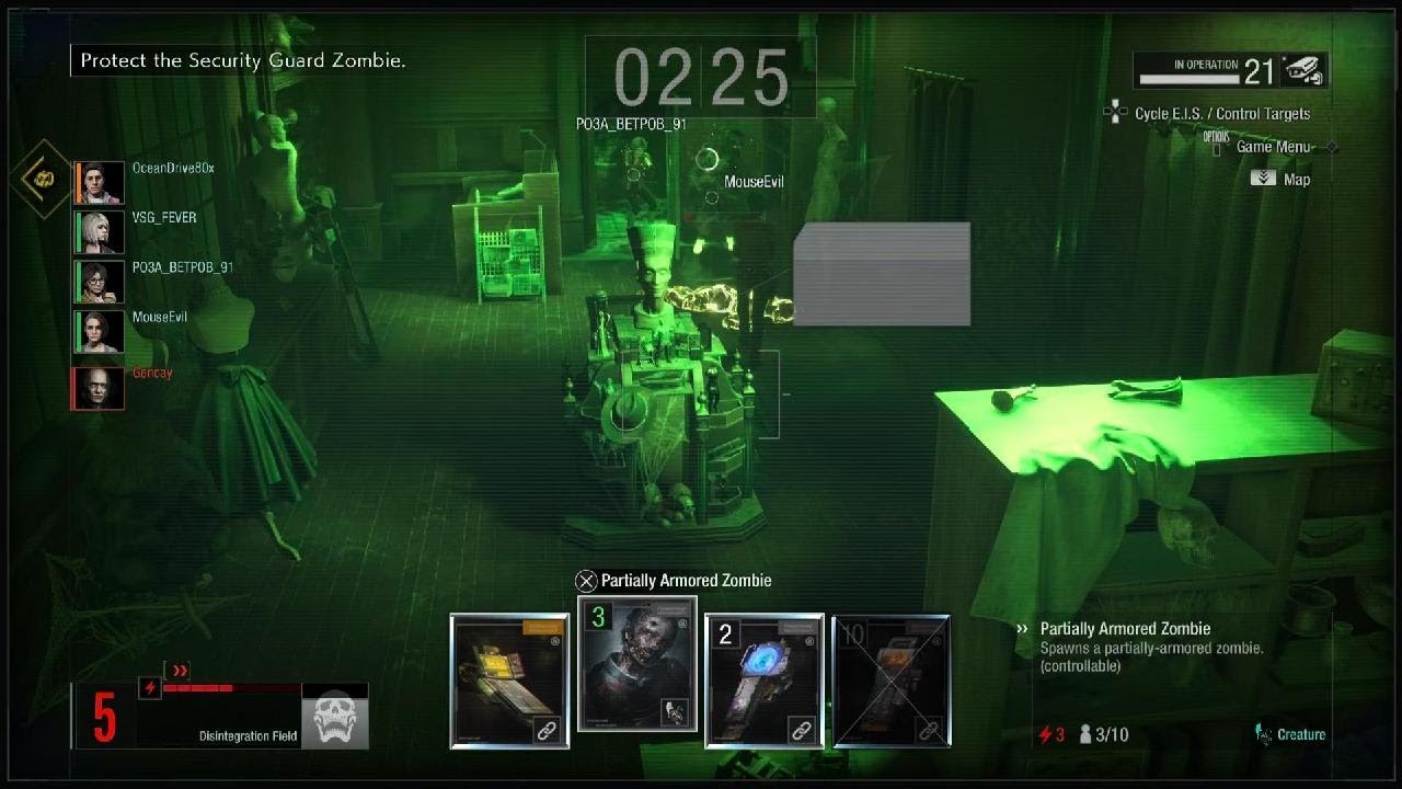 RESIDENT EVIL RESISTANCE close Spencer match vs friends