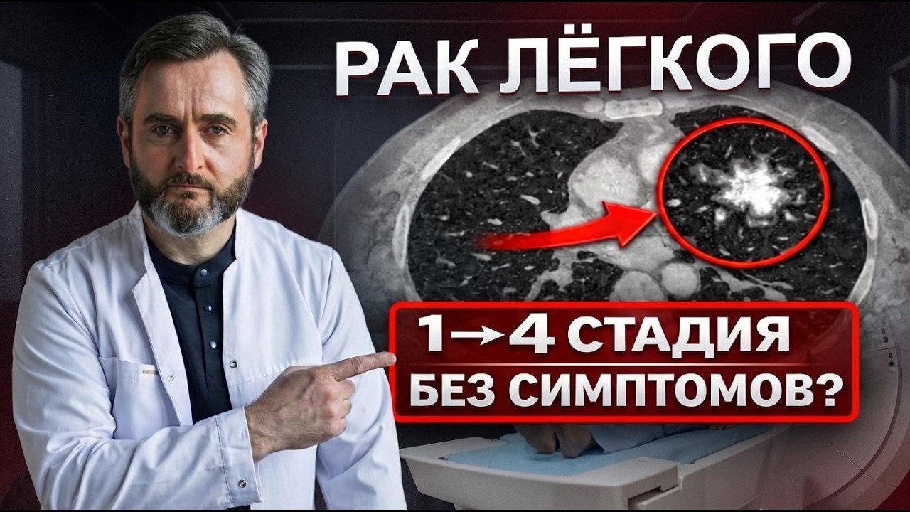 Рак лёгкого глазами рентгенолога: почему его не находят на первой стадии?