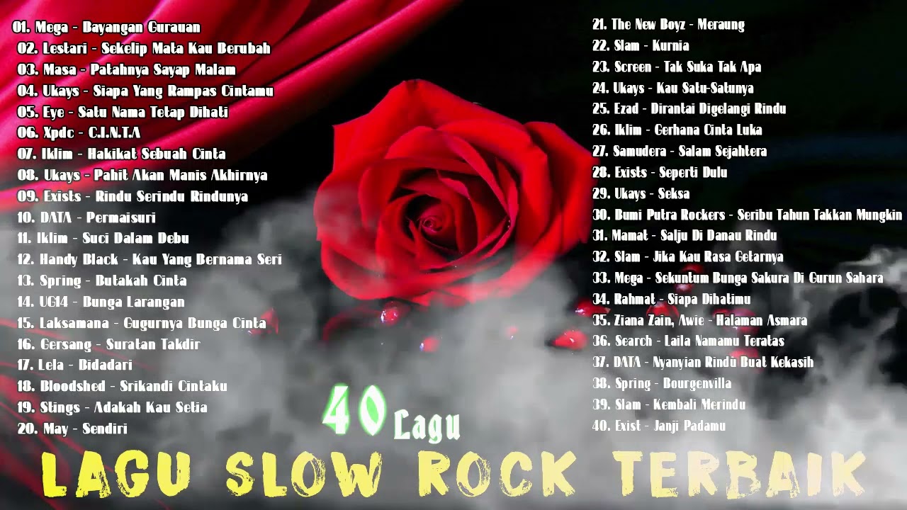 Lagu2 Slow Rock Malaysia 90an - Lagu Slow Rock Terbaik Sepanjang Masa - Rock 80an 90an Melayu