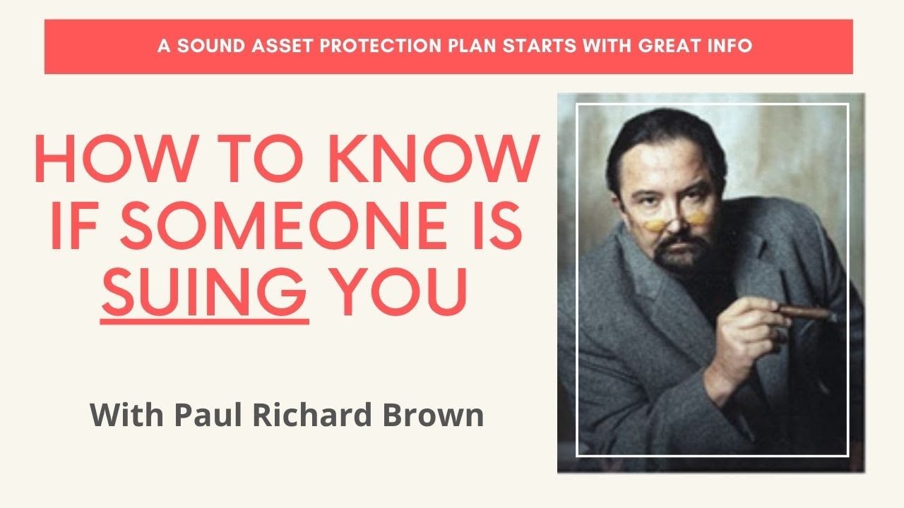 How to find out if someone is suing you (Served a Lawsuit) - What's the process like