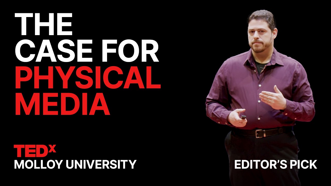Why streaming can't replace physical media | Tom Rizzuto | TEDxMolloy University