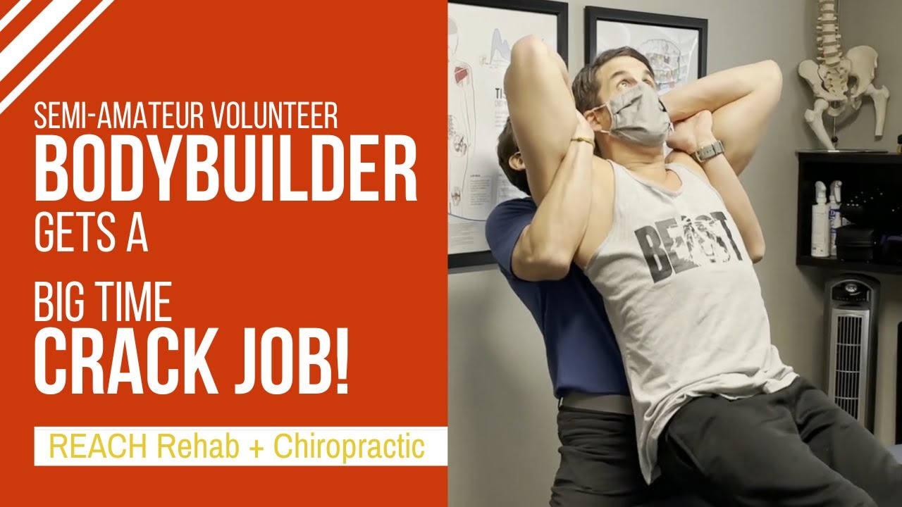 Bodybuilder Gets a BIG TIME Chiropractor Crack Job! | Plymouth Chiropractors