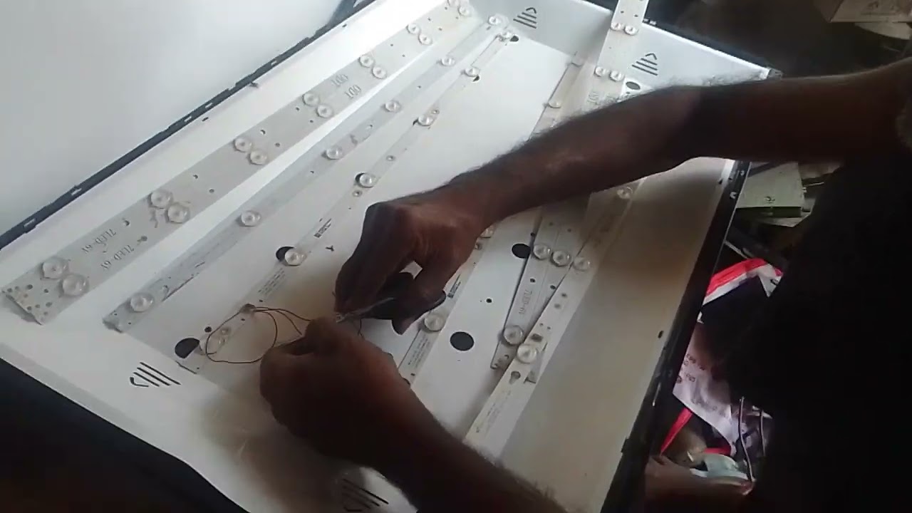 LED TV mein LED strip series kaise karen