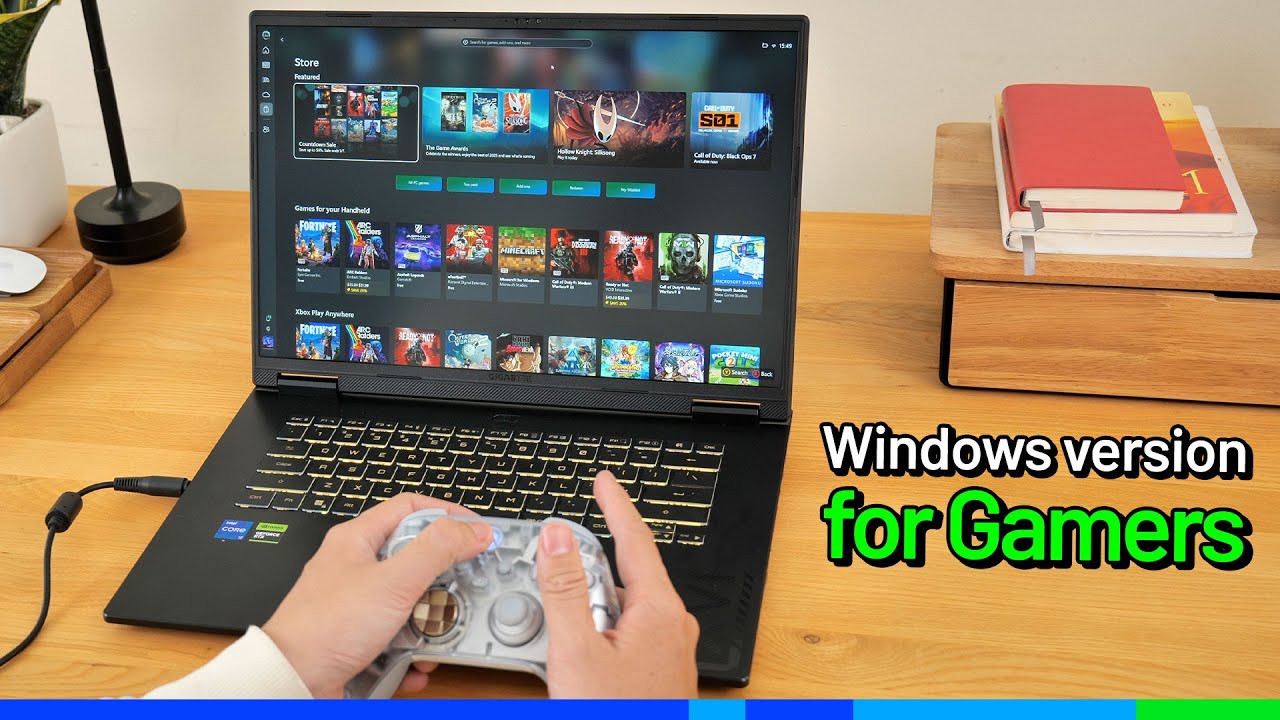 Я установил Xbox Fullscreen Experience на игровой ноутбук.