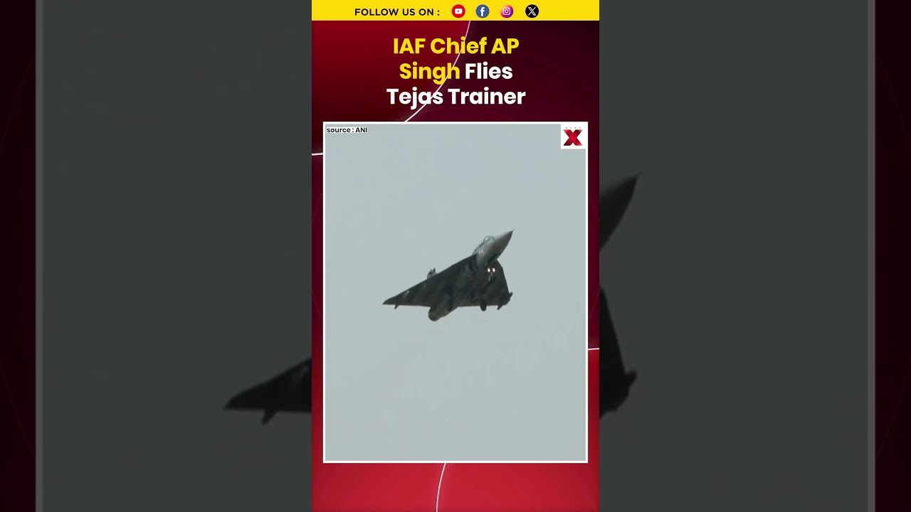 IAF Chief AP Singh Flies Tejas As India-Japan Air Chiefs Join Formation Sortie | NewsX