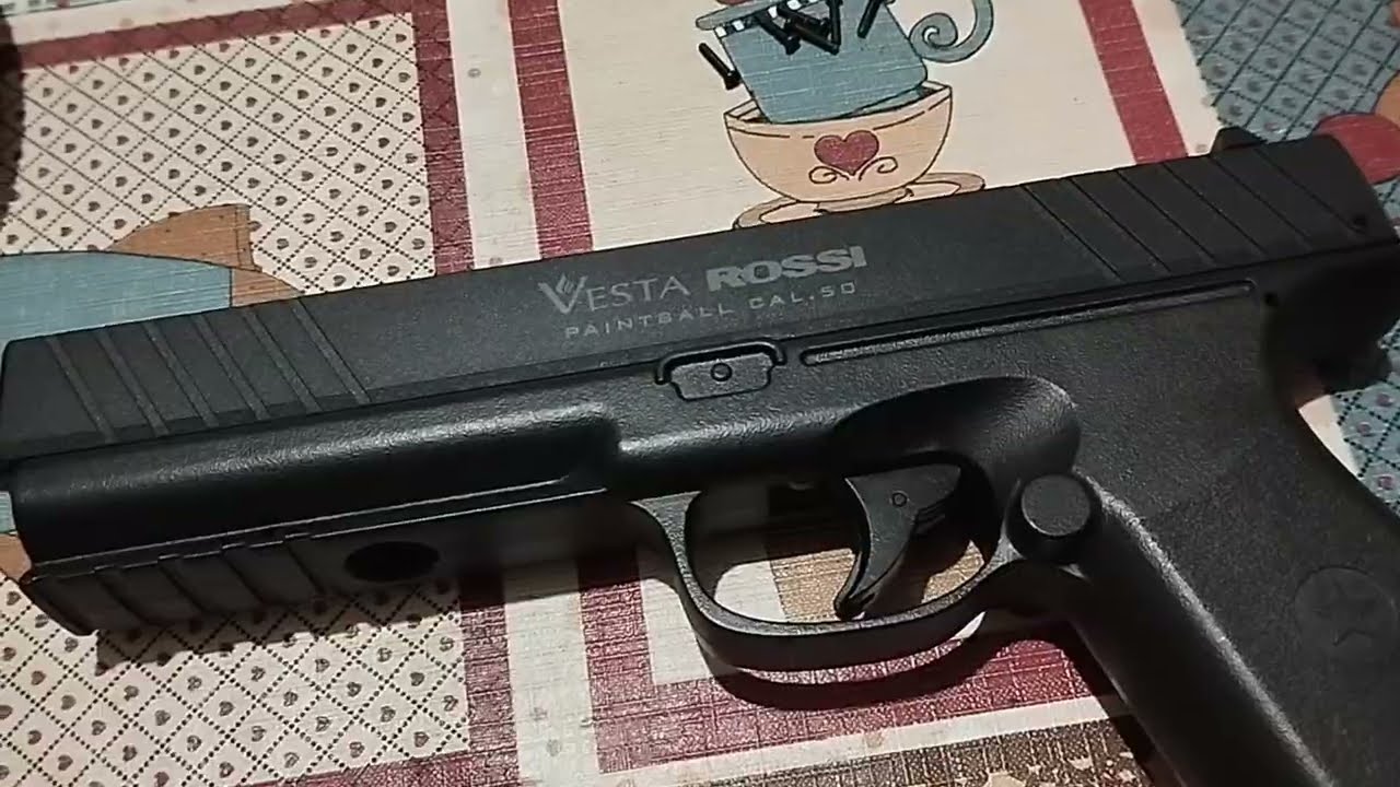 Pistola Vesta Rossi CO2 .50 com vazamento 