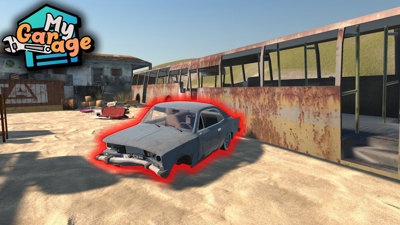 JUNKYARD CAR RESTORATION SIMULATOR - My Garage #1 | Radex