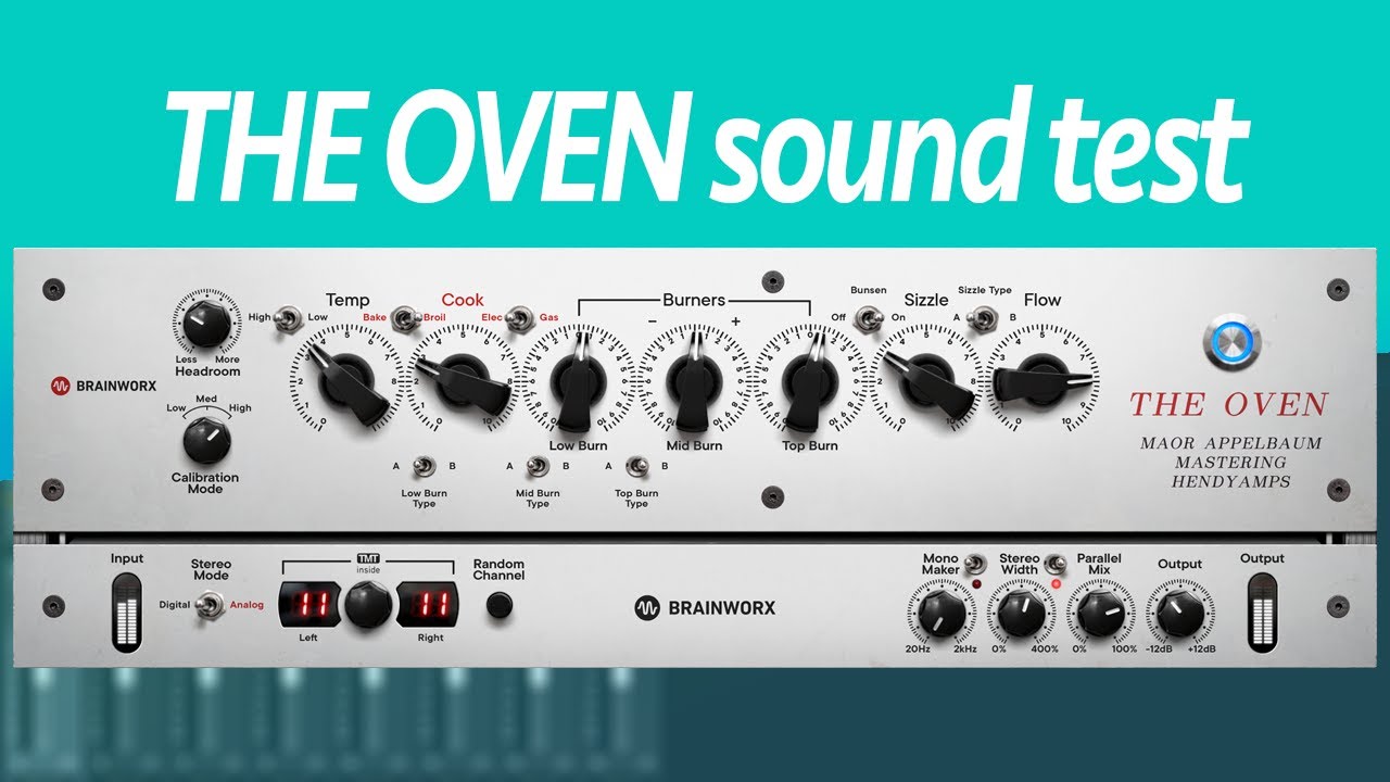 Maor Appelbaum Mastering & Hendyamps THE OVEN plugin sound test