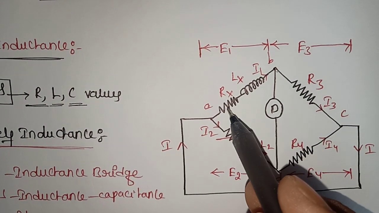 Maxwell Inductance Bridge