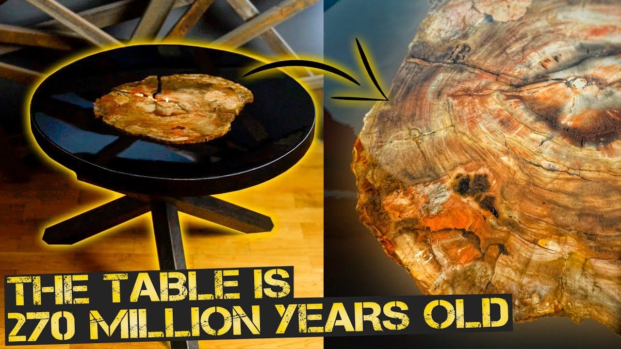 Petrified Wood and Epoxy