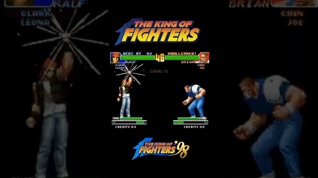 Легендарная битва комбо против комбо в KOF 98 🔥 #kof #fightgame #bestarcadegames #snk gaming