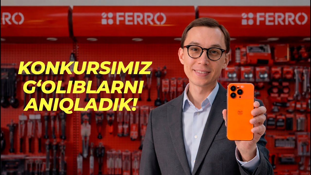 KONKURSIMIZ BOSHLANDI!