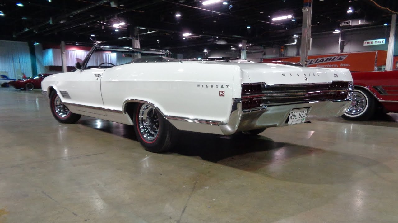 1966 Buick Wildcat Custom GS Gran Sport Convertible in White on My Car Story with Lou Costabile