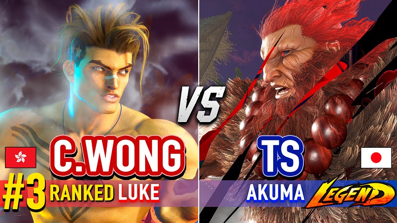SF6 🔥 CHRIS WONG (#3 Ranked Luke) vs TS (Akuma) 🔥 Street Fighter 6 High Level Gameplay