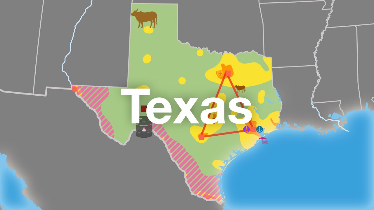 Texas - Geografie, Klima, Bevölkerung & Wirtschaft