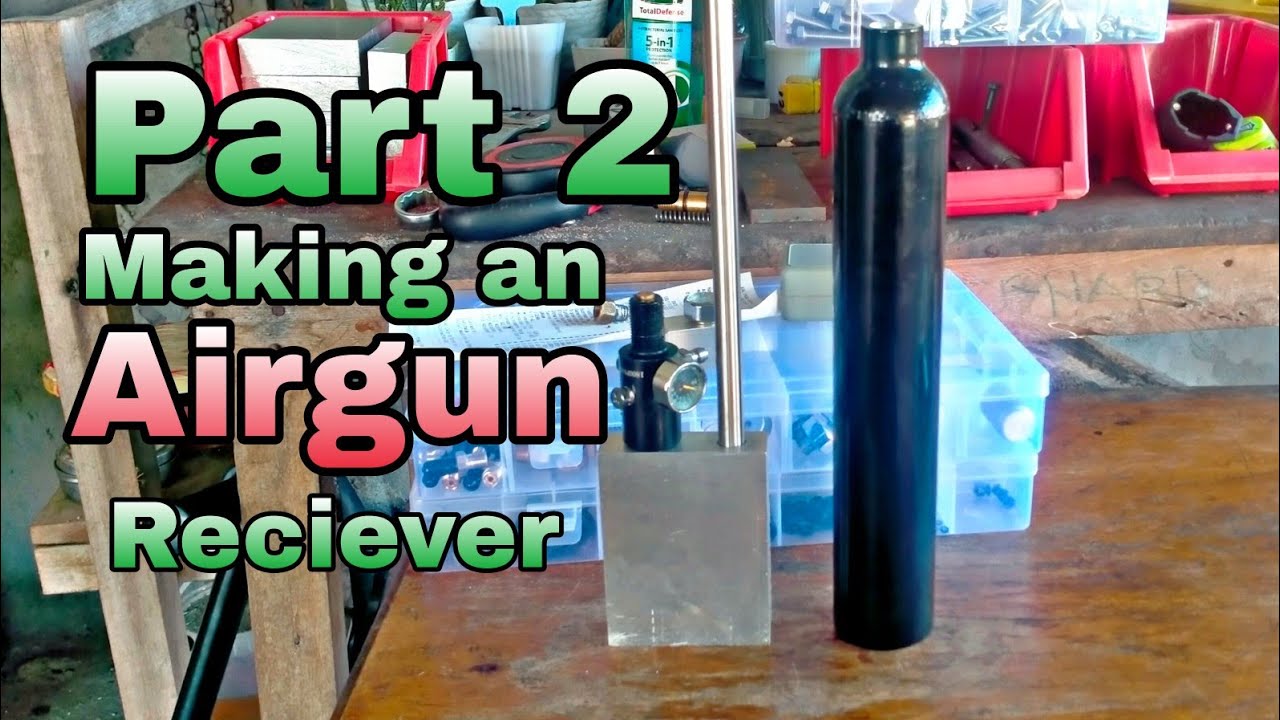 how to make PCP Airgun reciever part 2
