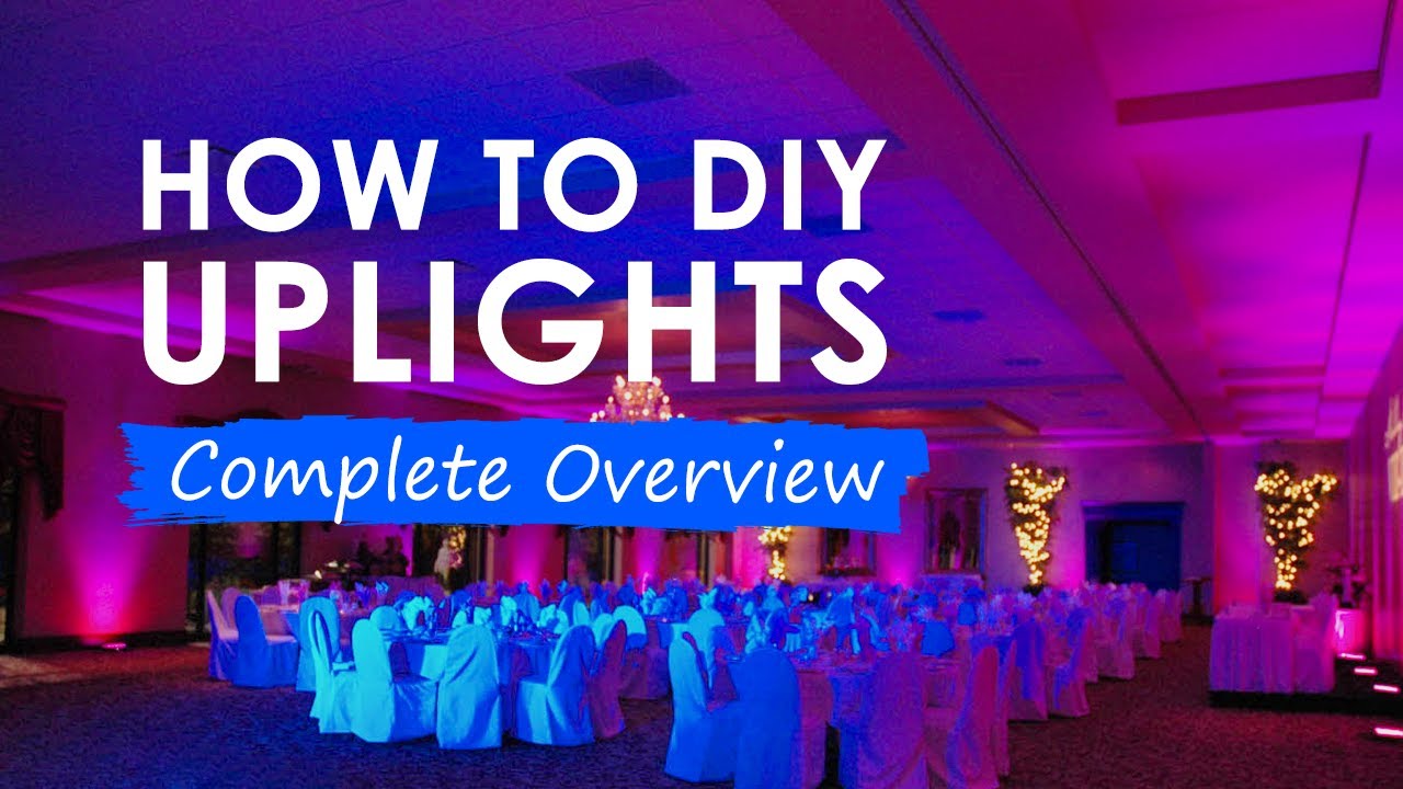 DIY UPLIGHTING RENTALS | EASY + AFFORDABLE!