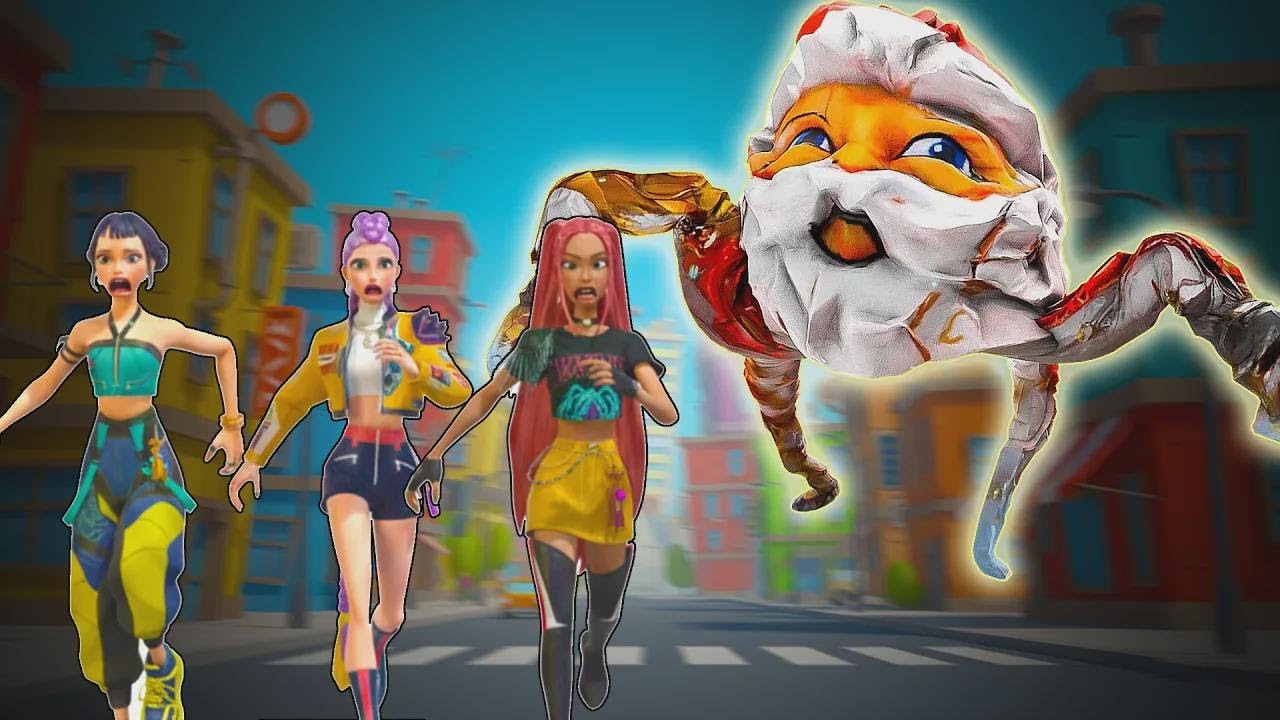 Goo Goo Gaga Attacks the K-Pop Demon Hunters in the Maze