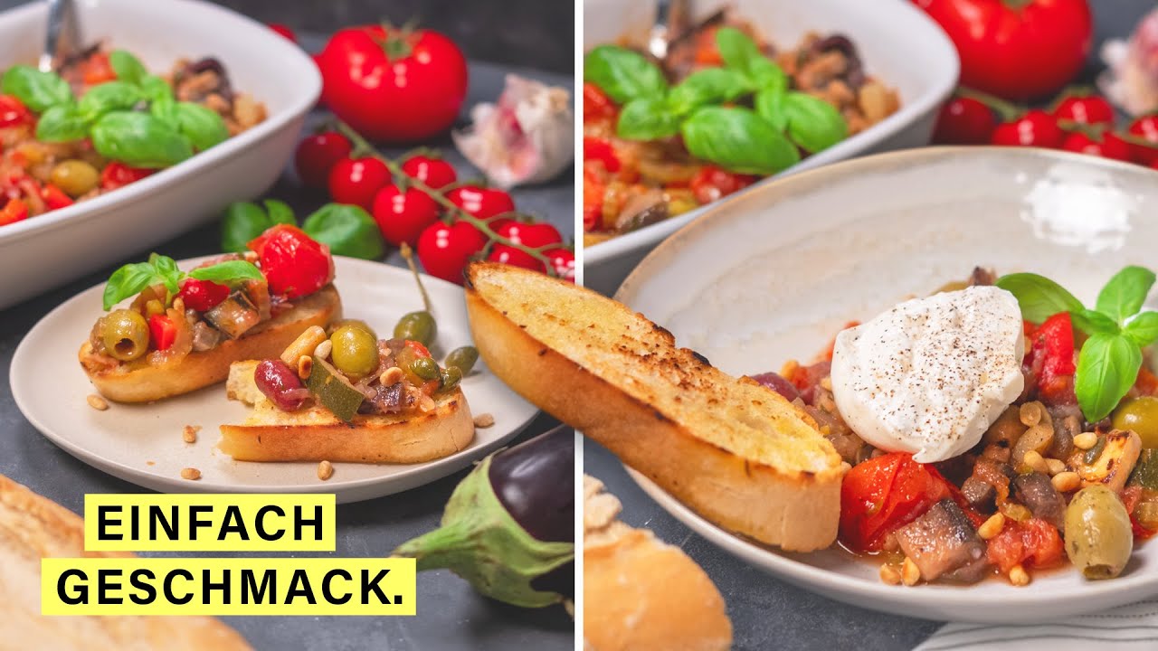 Bella Italia: Wir machen Caponata Siciliana 🇮🇹