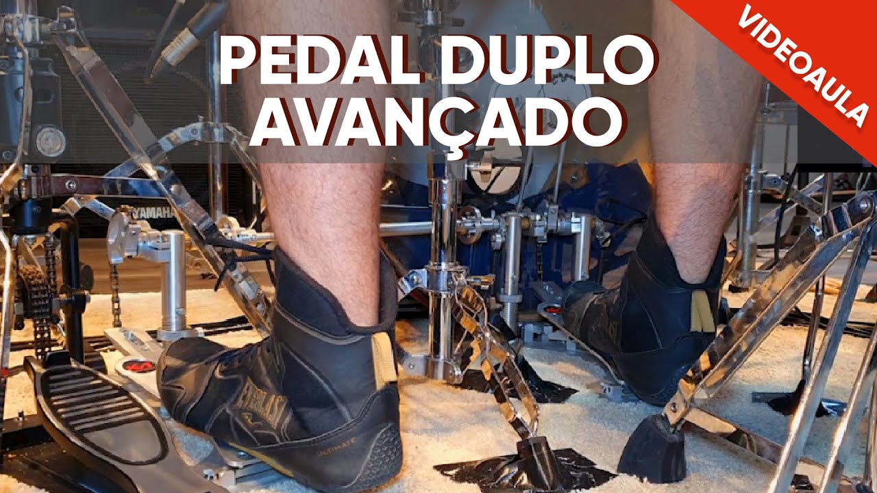 VIDEOAULA | PEDAL DUPLO AVANÇADO - GROOVE VIRADA | PEDRO TINELLO