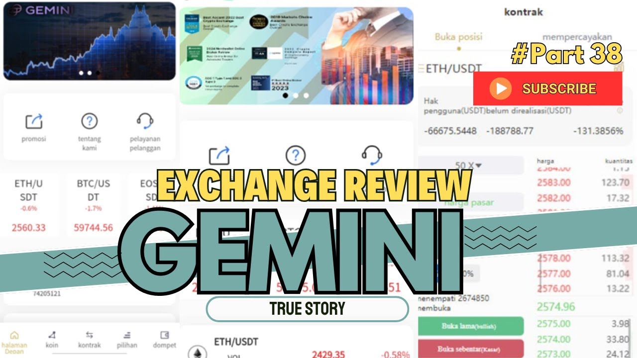 Part 38 - GEMINI !!! Penipuan Crypto (Exchange Review) #scammer  #cryptoexchange #crypto