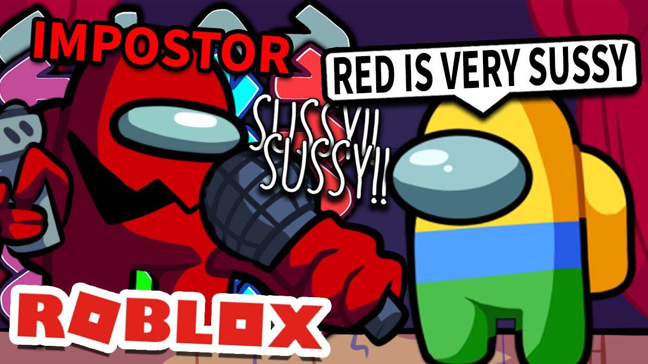 Я притворился самозванцем в Roblox Friday Night Funkin