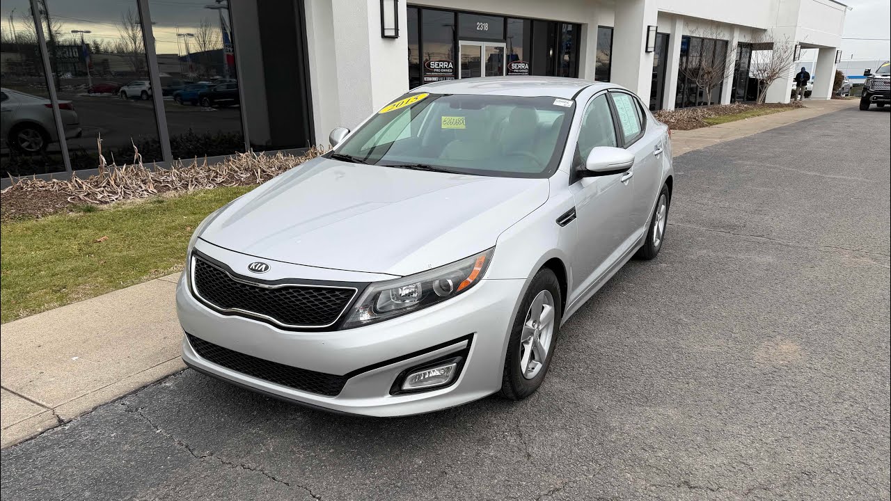 2015 Kia Optima LX Startup