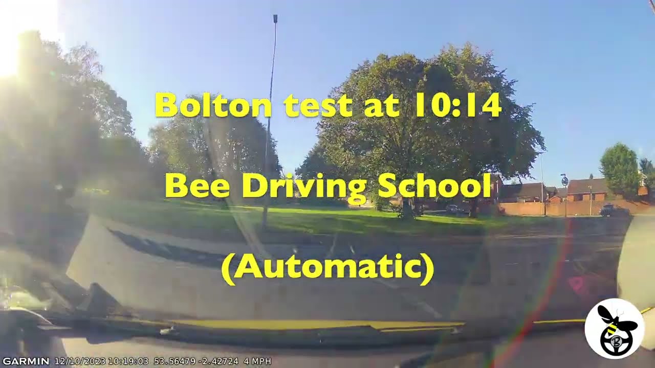 Bolton test route at 10:14